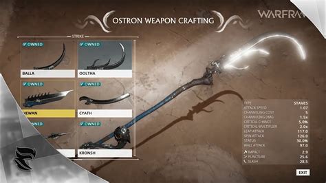 weapon slots warframe|warframe weapons required as crafting.